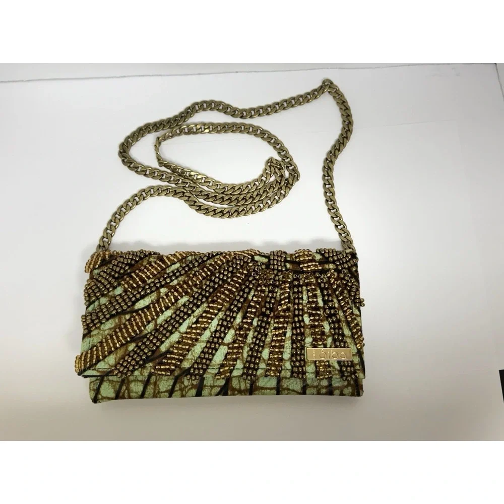 Retro‎ Beaded Wallet/clutch/Crossbody Bag